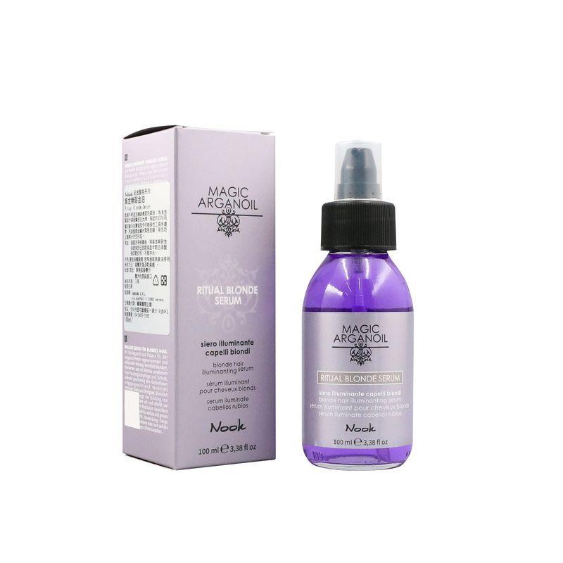 立坽『免沖洗護髮』NOOK 鉑金髮色系列 紫金無瑕金油100ml HH05-細節圖2