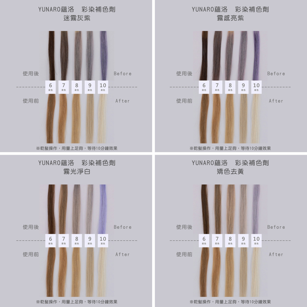 立坽『洗髮精』YUNARO 蘊洛 彩染補色劑-柑橘琉璃300ml LH04 LH05-細節圖2