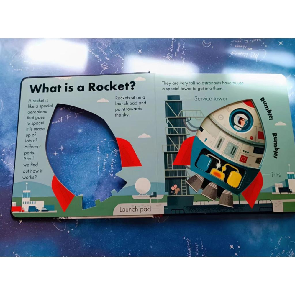 現貨🍀英文科普知識繪本🍀How It Works: Rocket 硬頁洞洞書/知識遊戲書🍀【缺書店】-細節圖6