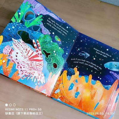 現貨🍀Usborne英文科普知識繪本🍀Peep inside a Coral Reef 硬頁翻翻書🍀【缺書店】-細節圖5