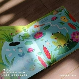 缺書店🍀英文硬頁音效書🍀Usborne sound books: Garden Sounds-細節圖2