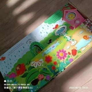 缺書店🍀英文硬頁音效書🍀Usborne sound books: Garden Sounds-細節圖3