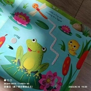 缺書店🍀英文硬頁音效書🍀Usborne sound books: Garden Sounds-細節圖4