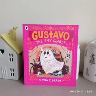 贈音檔🍀英國Walker獲獎平裝英文繪本🍀Gustavo, the Shy Ghost 孤獨/勇氣/友誼🍀缺書店-規格圖7