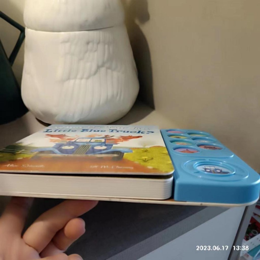 贈音檔英文硬頁發聲書What Do You Say, Little Blue Truck Sound Book🍀缺書店-細節圖7