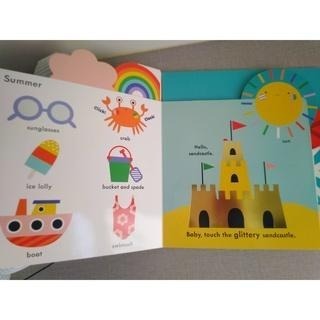 英文硬頁觸碰書Baby Touch: Seasons : A touch-an d-feel playbook 缺書店-細節圖2