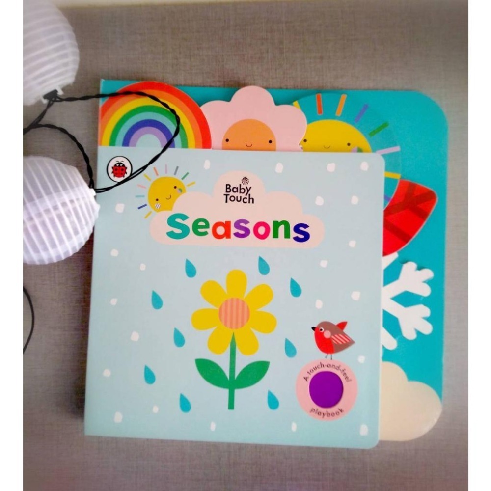 英文硬頁觸碰書Baby Touch: Seasons : A touch-an d-feel playbook 缺書店-細節圖4