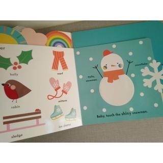 英文硬頁觸碰書Baby Touch: Seasons : A touch-an d-feel playbook 缺書店-細節圖8