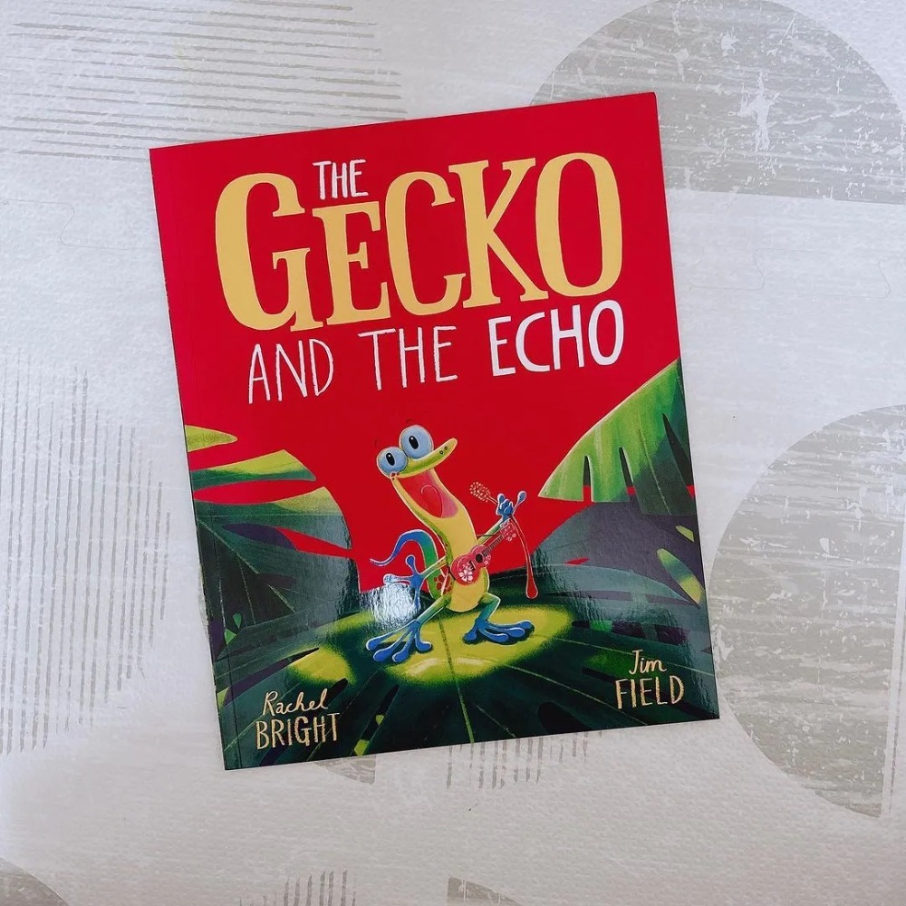 贈音檔🍀獲獎英文繪本🍀The Gecko and the Echo🍀Rachel Bright🍀缺書店-規格圖9