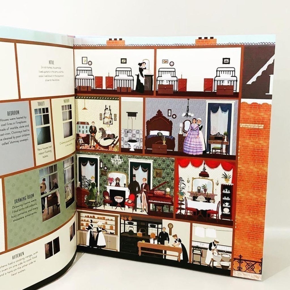 精裝鏤空紙雕書National Trust: Step Inside Homes Through History缺書店-細節圖5