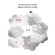 超CUTE精裝英文天氣知識繪本When Cloud Became a Cloud水循環現象圖像化🍀缺書店推薦-細節圖4