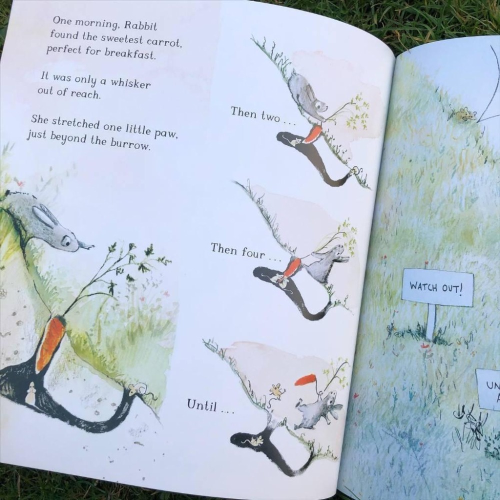 現貨【贈音檔】🍀英文平裝繪本🍀Beyond the Burrow🍀 Jessica Meserve 【缺書店】-細節圖5