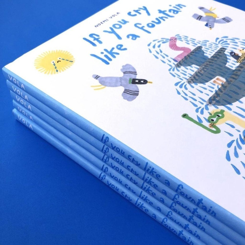 缺書店🍀精裝英文繪本If You Cry like a Fountain【英國版】幽默的口吻引導孩子接受並抒發負面情緒-細節圖2