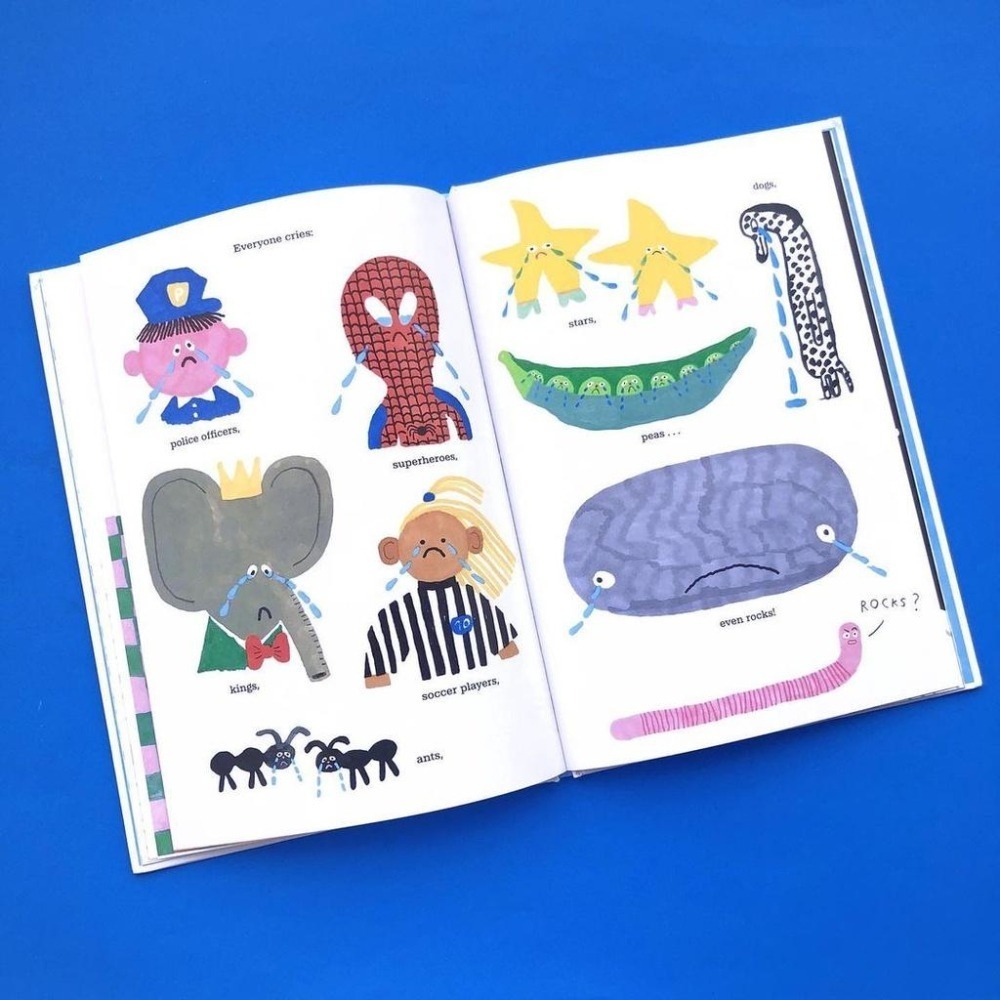 缺書店🍀精裝英文繪本If You Cry like a Fountain【英國版】幽默的口吻引導孩子接受並抒發負面情緒-細節圖5