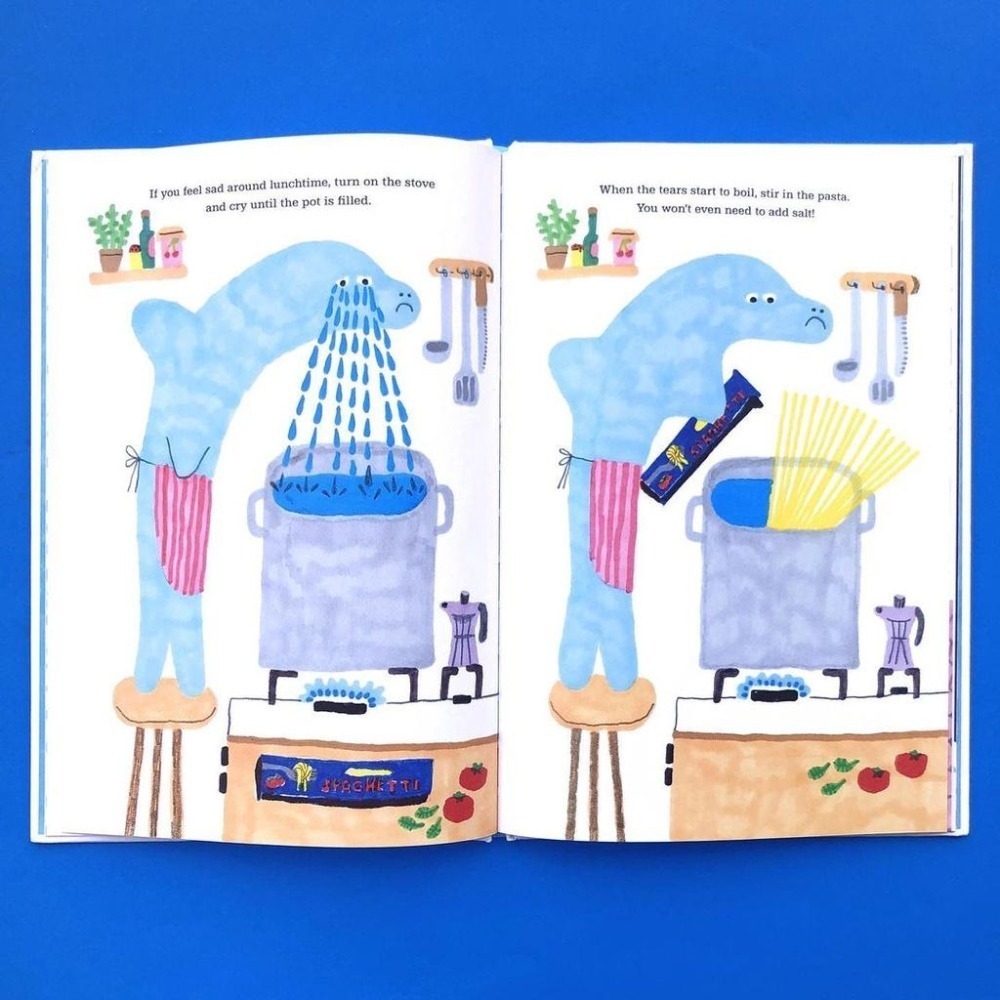 缺書店🍀精裝英文繪本If You Cry like a Fountain【英國版】幽默的口吻引導孩子接受並抒發負面情緒-細節圖6