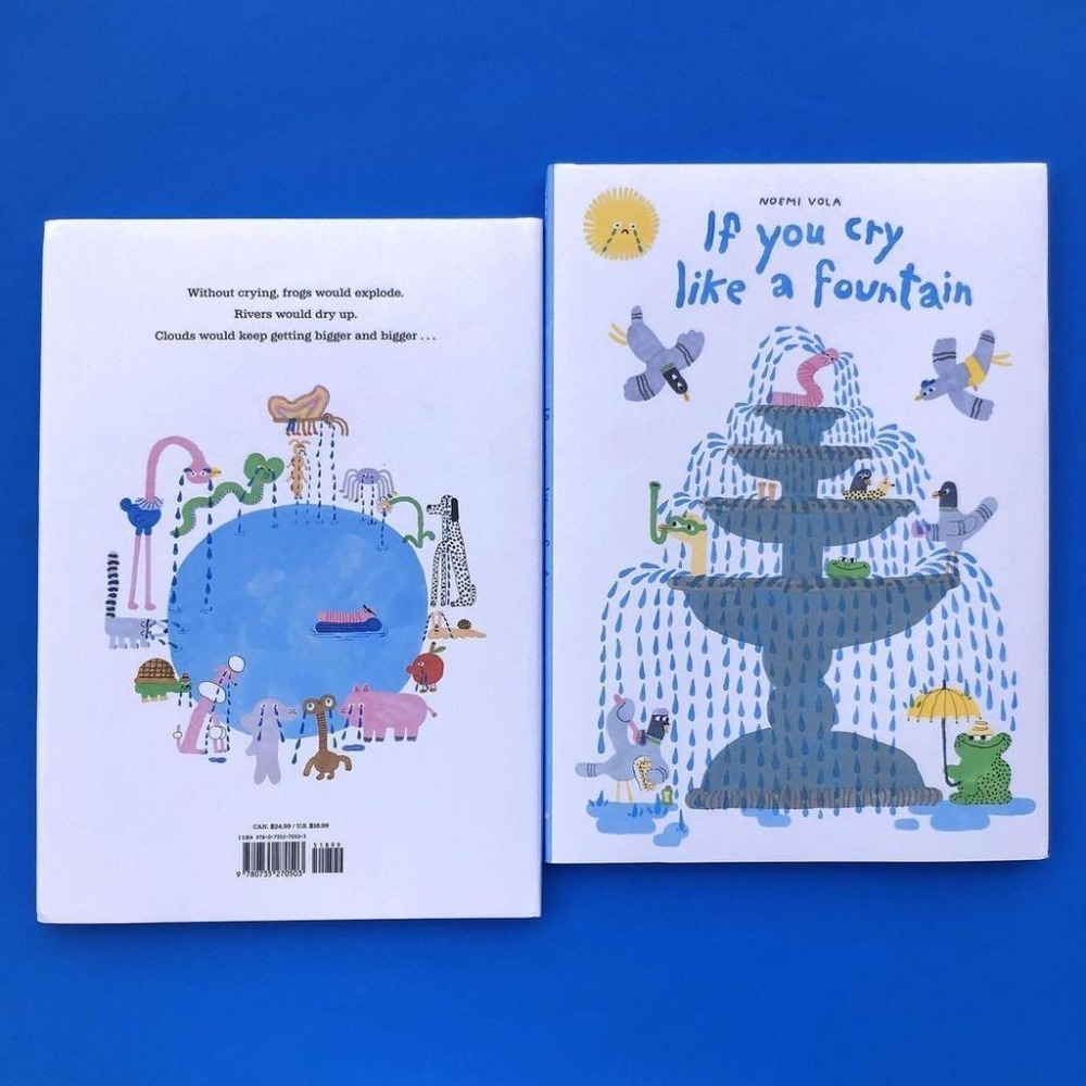 缺書店🍀精裝英文繪本If You Cry like a Fountain【英國版】幽默的口吻引導孩子接受並抒發負面情緒-細節圖7