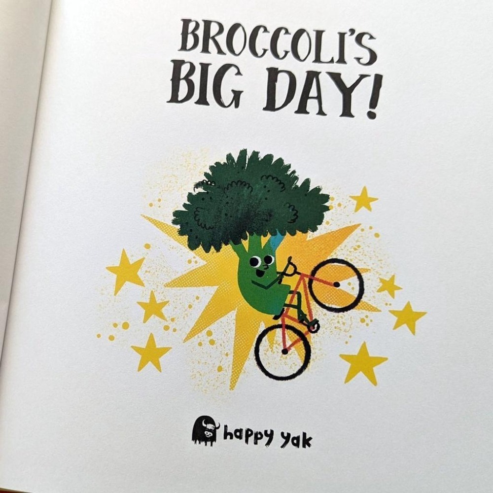 英文繪本Broccoli＇s Big Day幽默有趣的蔬菜事🍀友誼/自信/個性/自我認同/偏食🍀缺書店-細節圖2