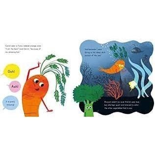 英文繪本Broccoli＇s Big Day幽默有趣的蔬菜事🍀友誼/自信/個性/自我認同/偏食🍀缺書店-細節圖5