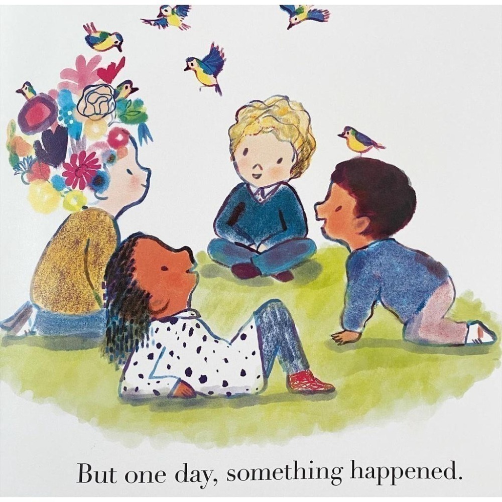 獲獎平裝英文The Boy with Flowers in His Hair🍀Jarvis友誼/善良/溫柔/愛🍀缺書-細節圖5