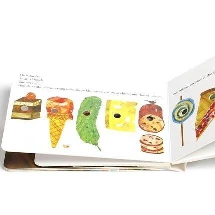 缺書店🍀經典英文啟蒙繪本The very hungry caterpillar 【硬頁書】🍀贈音檔-細節圖5