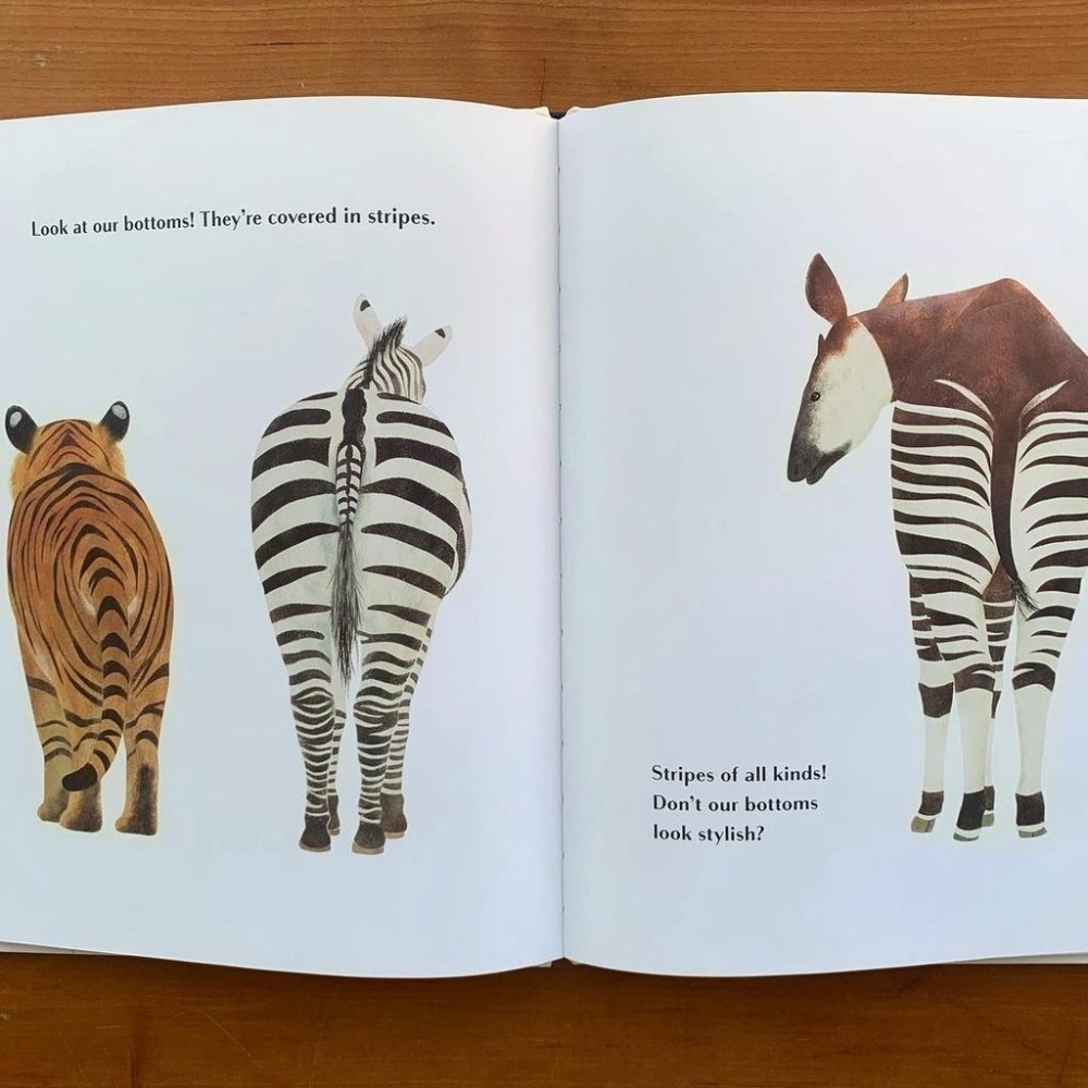 缺書店🍀精裝英文幽默繪本 Animals Brag About Their Bottoms引以為傲的屁屁（非常有趣.)-細節圖2