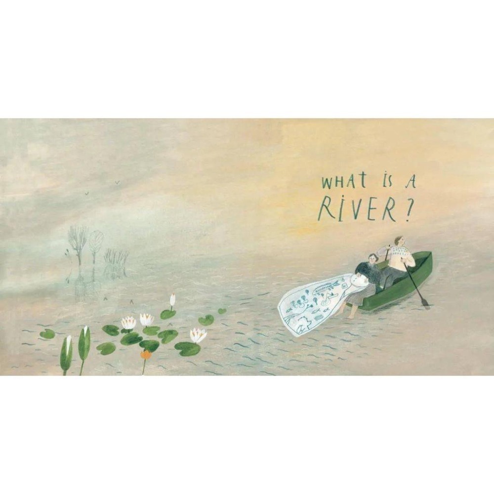 缺書店🍀精裝英文獲獎繪本What Is a River?🍀立陶宛插畫家Monika Vaicenaviciene-細節圖6