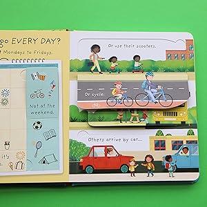 【現貨】🍀USBORNE英文硬頁翻翻書🍀Why do I have to go to shcool?🍀缺書店-細節圖5