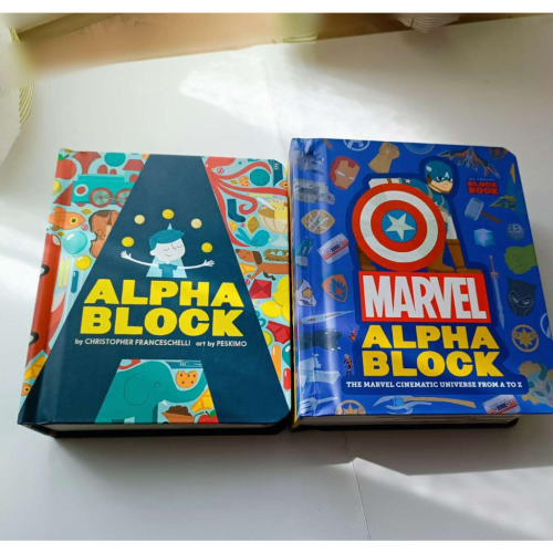 訂購英文硬頁MARVEL Alphablock 立體洞洞字母方塊書【缺書店】