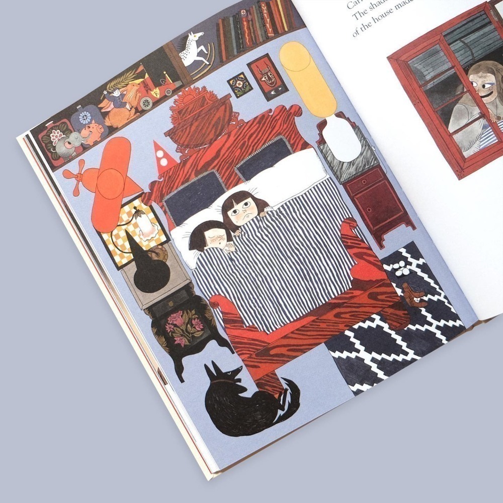 經典英文繪本🍀The Queen in the Cave🍀知名女插畫家Julia Sarda🍀缺書店-細節圖6