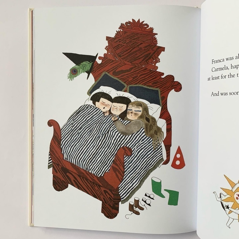 經典英文繪本🍀The Queen in the Cave🍀知名女插畫家Julia Sarda🍀缺書店-細節圖8