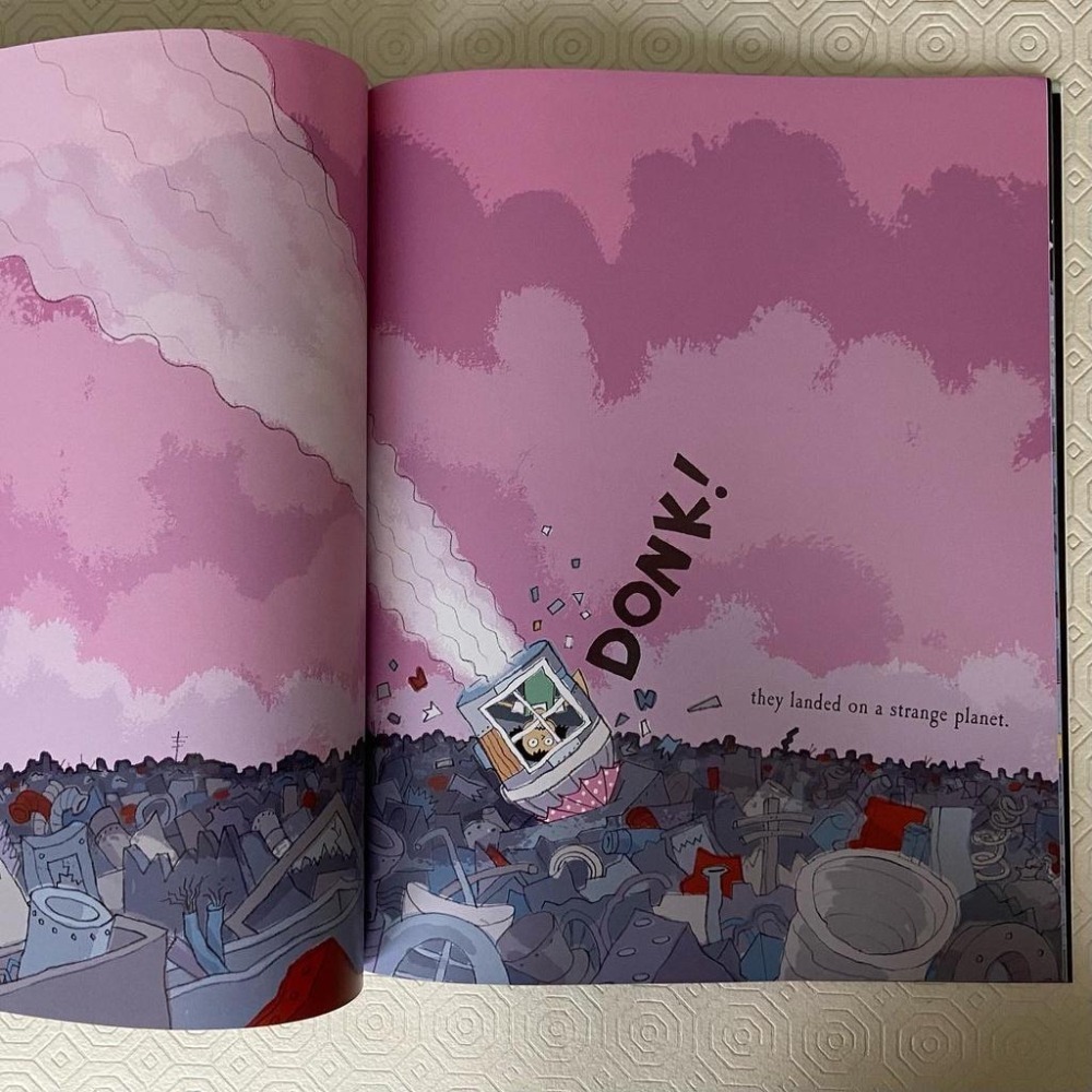 缺書店🍀平裝英文幽默繪本The Hundred Decker Bus / Rocket🍀Mike Smith-細節圖4