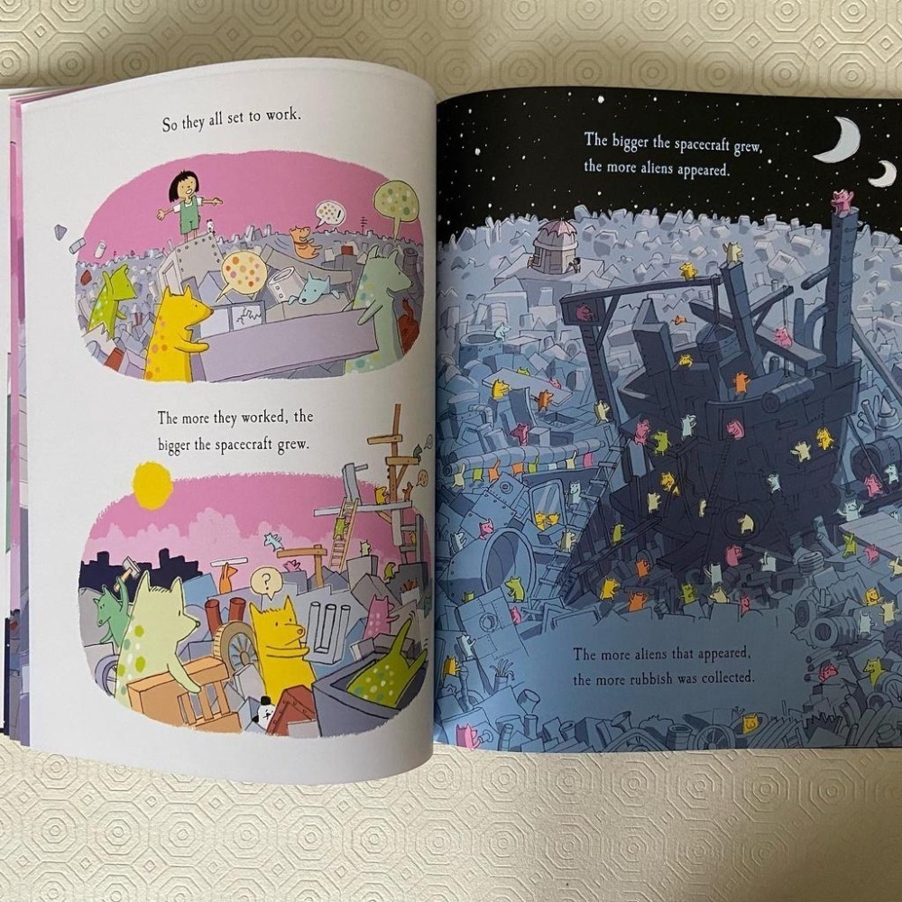 缺書店🍀平裝英文幽默繪本The Hundred Decker Bus / Rocket🍀Mike Smith-細節圖6