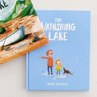 現貨🍀精裝英文繪本The Vanishing Lake🍀Paddy Donnelly🍀探索大自然的神奇現象【缺書店】-細節圖3