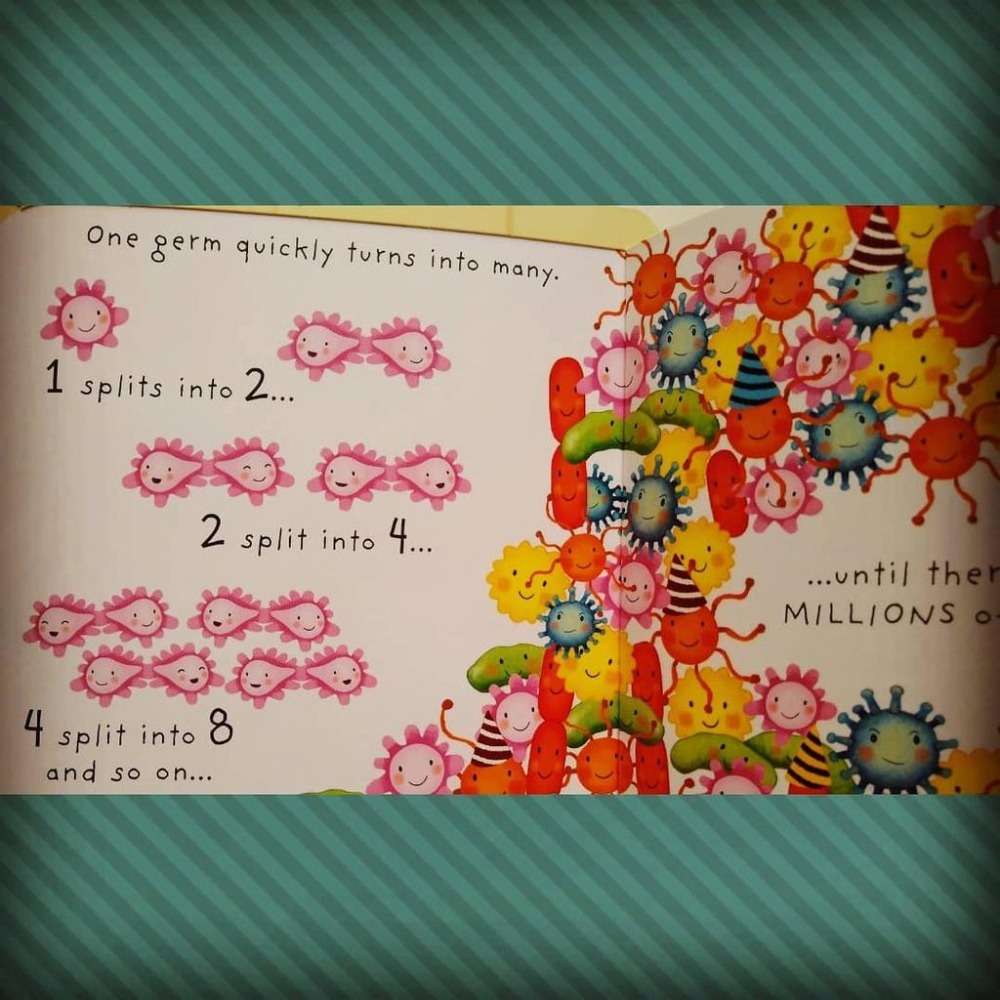 Usborne硬頁立體翻翻書Questions and Answers: What are the Germs🍀缺書店-細節圖6