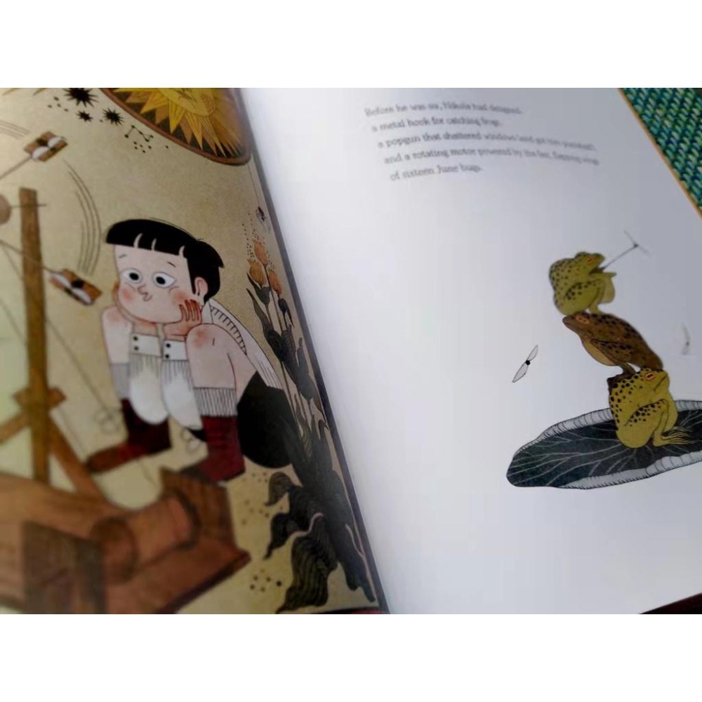 精裝英文傳記繪本A Life Electric交流電之父—特斯拉🍀西班牙女插畫家Julia Sarda 🍀缺書店-細節圖3