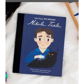 精裝英文傳記繪本A Life Electric交流電之父—特斯拉🍀西班牙女插畫家Julia Sarda 🍀缺書店-規格圖9