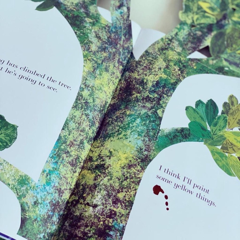 缺書店🍀精裝英文繪本 Colours Everywhere🍀sharon king-chai色彩華麗/翻翻頁鏤空-細節圖3
