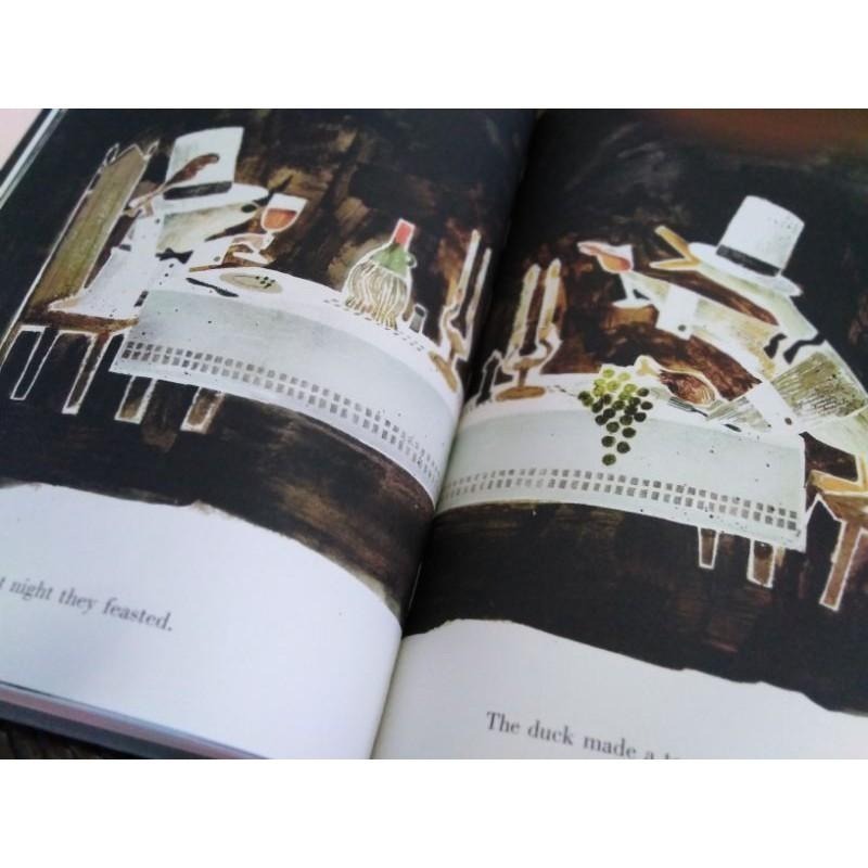 【贈音檔】獲獎幽默繪本The Wolf, the Duck, and the Mouse🍀Jon Klassen缺書店-細節圖5