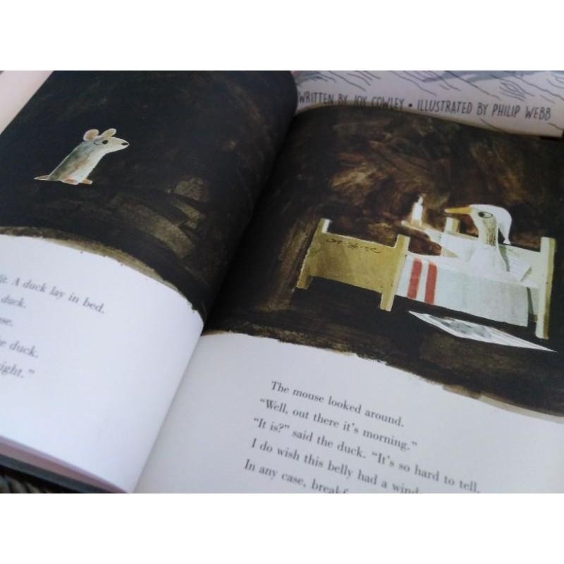 【贈音檔】獲獎幽默繪本The Wolf, the Duck, and the Mouse🍀Jon Klassen缺書店-細節圖2