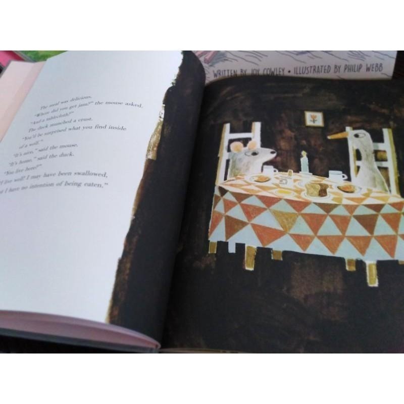 【贈音檔】獲獎幽默繪本The Wolf, the Duck, and the Mouse🍀Jon Klassen缺書店-細節圖6