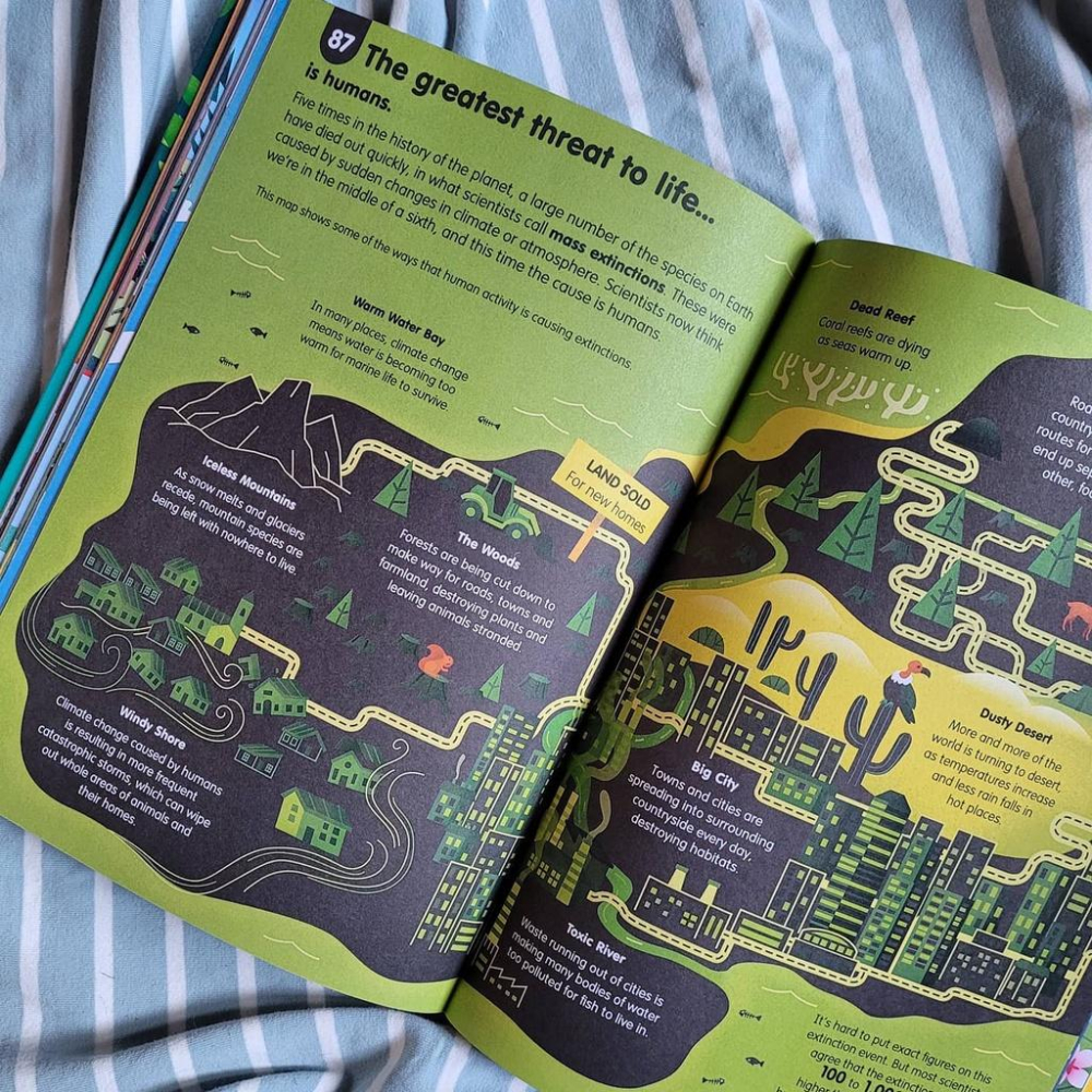 現貨🍀Usborne出版精裝英文科普知識繪本🍀100 things to know about planet earth-細節圖6