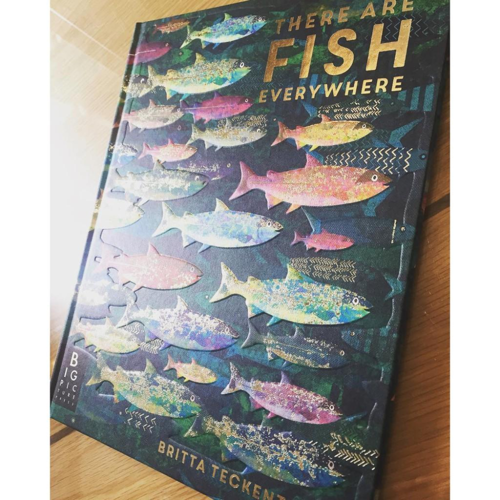 現貨🍀英文科普知識繪本There Are Fish Everywhere🍀 Britta Teckentrup【缺書店】-細節圖2