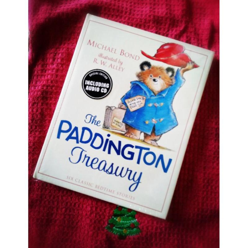 售完🍀塑封精裝英文經典童書Paddington Treasury With Audio CD柏靈頓熊6個故事合集+CD