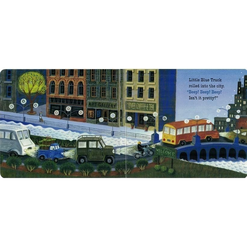 【贈音檔】🍀英文經典繪本Little blue Truck leads the way🍀亞馬遜暢銷童書🍀缺書店-細節圖4