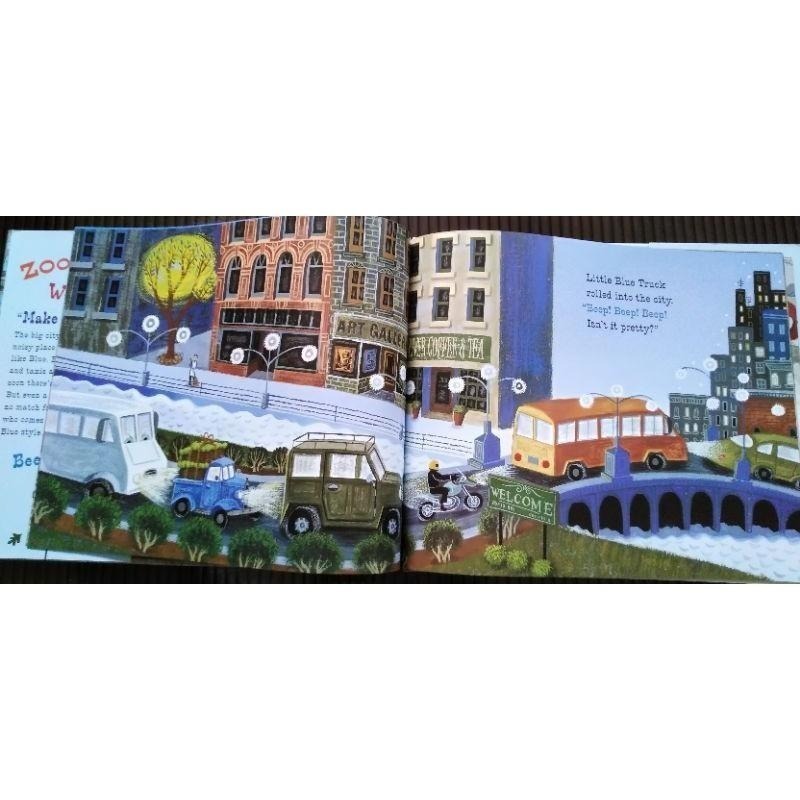 【贈音檔】🍀英文經典繪本Little blue Truck leads the way🍀亞馬遜暢銷童書🍀缺書店-細節圖7