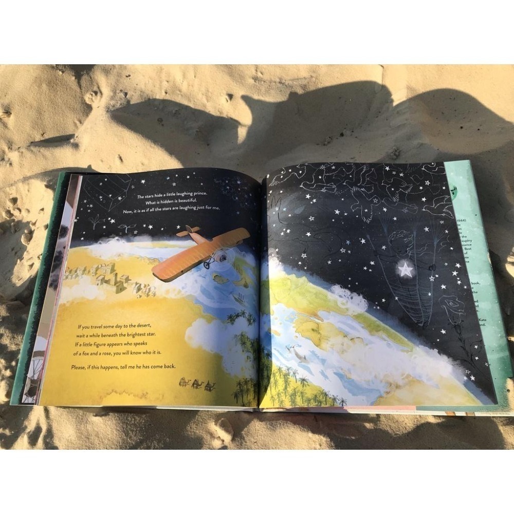 英文經典童話繪本版🍀The Little Prince🍀Sarah Massini🍀畫風唯美夢幻🍀缺書店-細節圖6