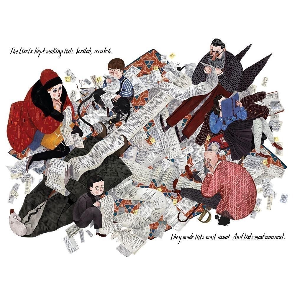 缺書店🍀經典英文繪本The Liszts 清單控必看🍀西班牙插畫Julia Sarda-細節圖3