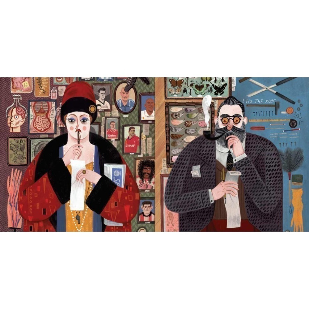 缺書店🍀經典英文繪本The Liszts 清單控必看🍀西班牙插畫Julia Sarda-細節圖5