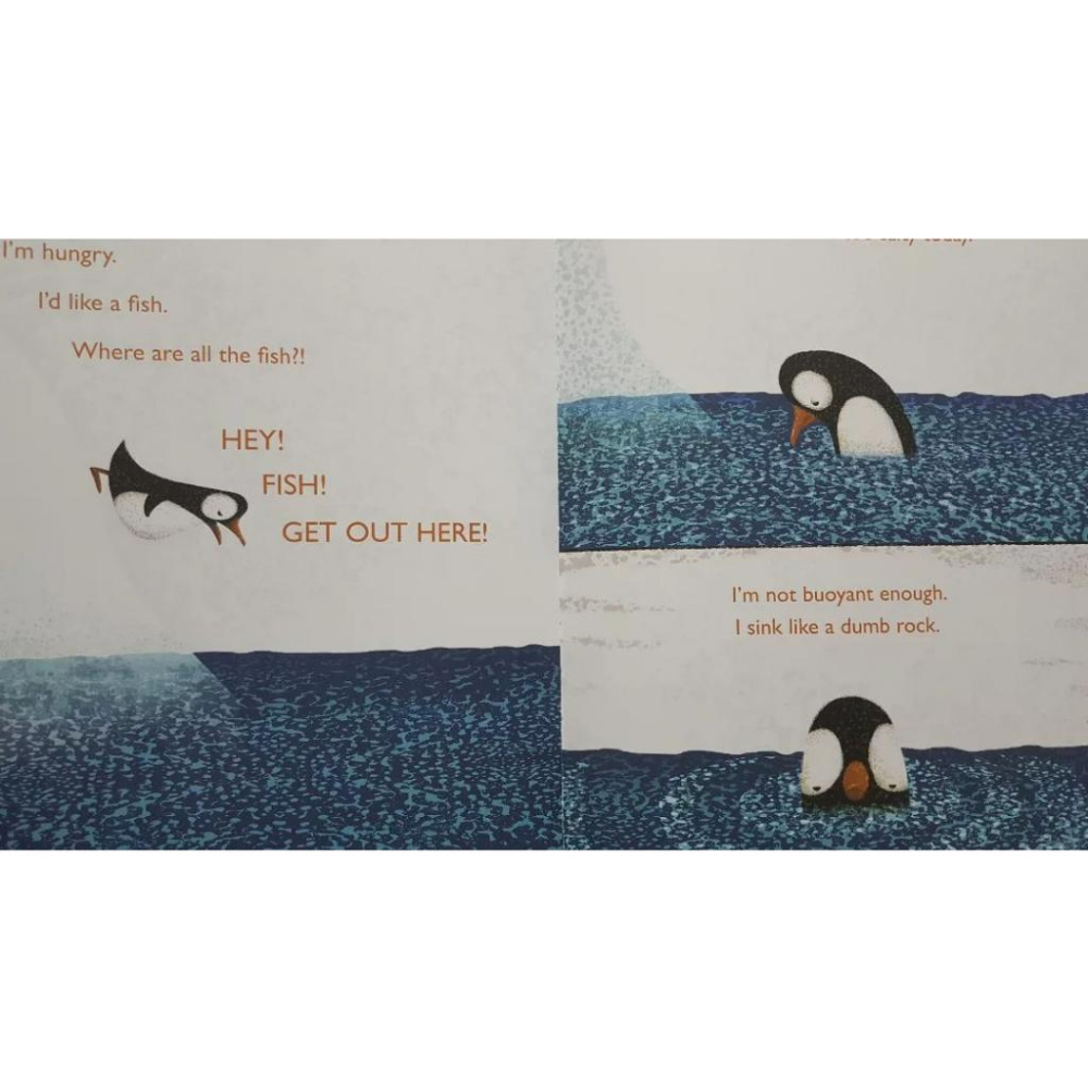 【贈音檔】現貨🍀平裝英文繪本Penguin Problems🍀黑色幽默+讓孩子允許自己擁有負向情緒🍀同理接納各種心情-細節圖5