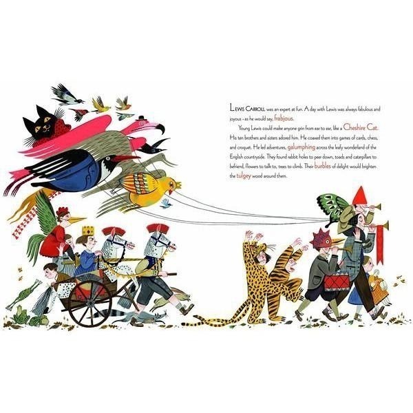 經典英文繪本One Day In Wonderland🍀插畫家Julia Sarda🍀缺書店-細節圖2